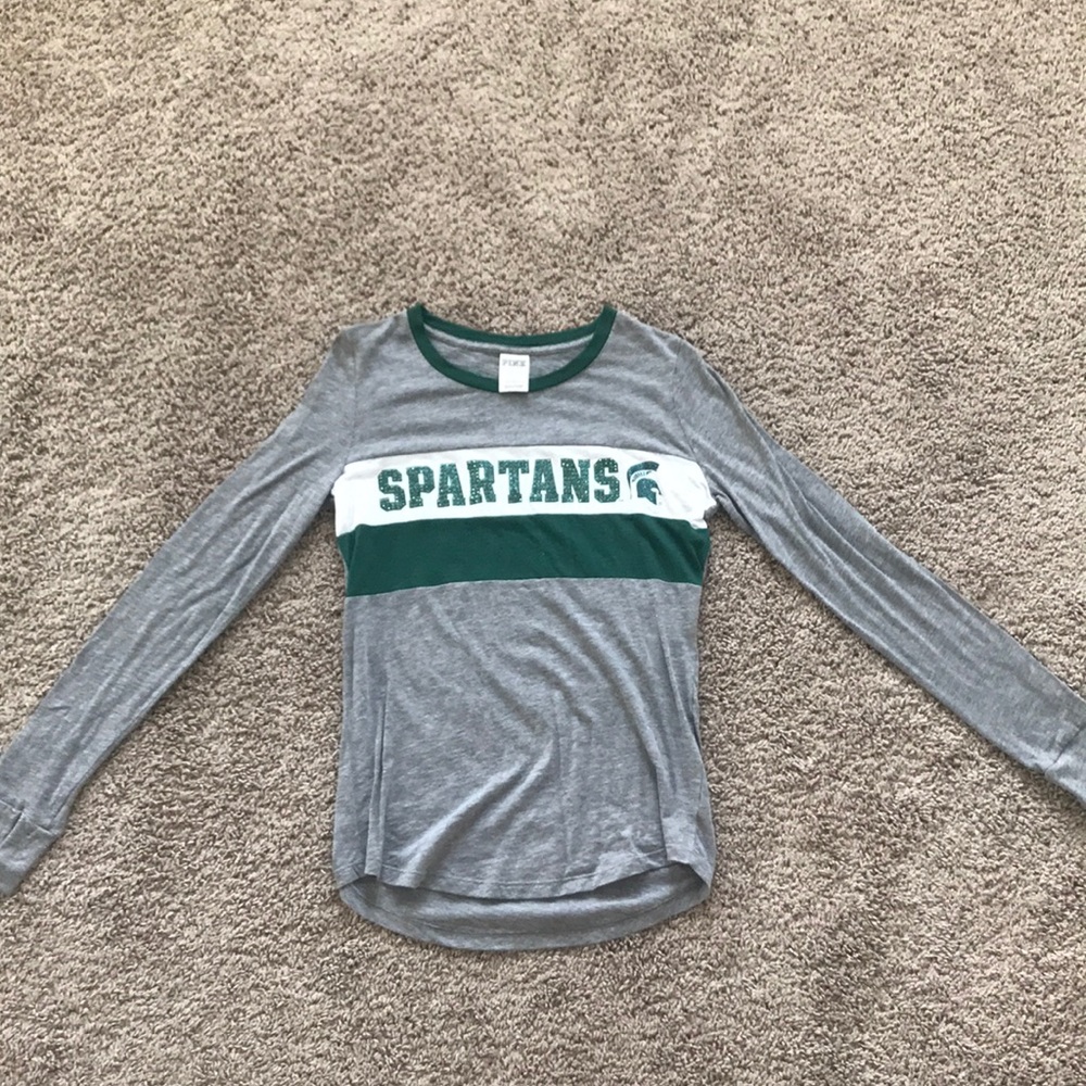 Michigan State long sleeve tee